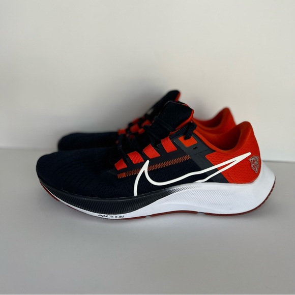 Nike zoom Pegasus 38 running shoe NFL Chicago bears men’s size 10.5 - Picture 2 of 13